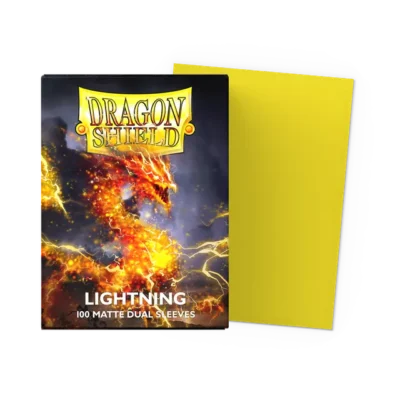 Dragon Shield Lightning Matte Dual Sleeves